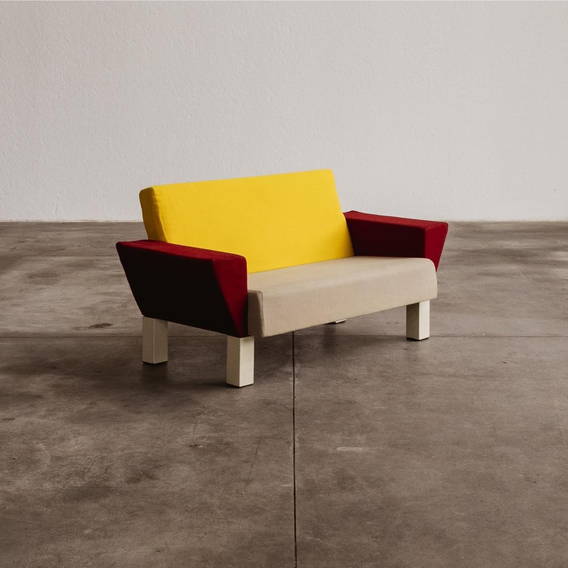 Ettore Sottsass “Westside” Sofa for Knoll International, 1982, 1980s