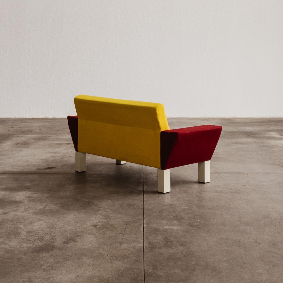 Ettore Sottsass “Westside” Sofa for Knoll International, 1982, 1980s