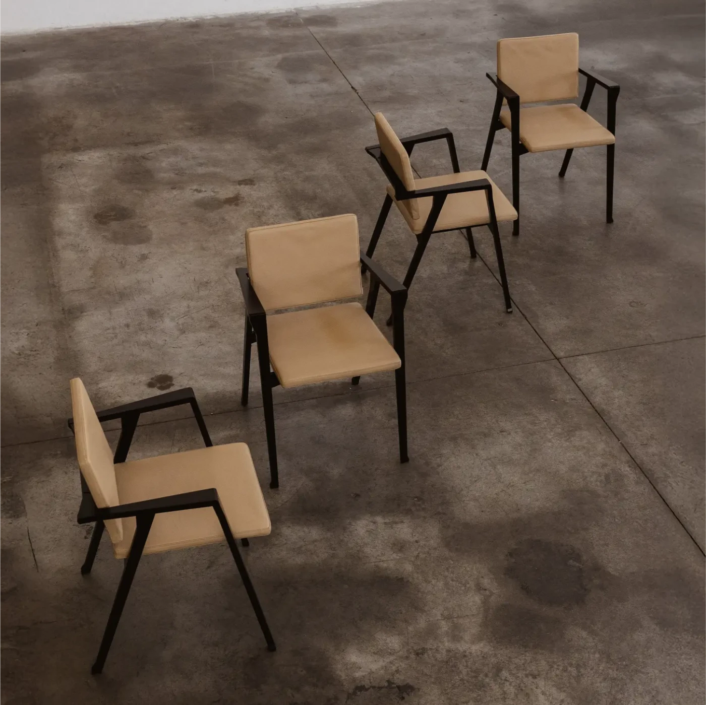 Franco Albini 832 “Luisa” Armchairs for Poggi, 1953, set of 4, 1953