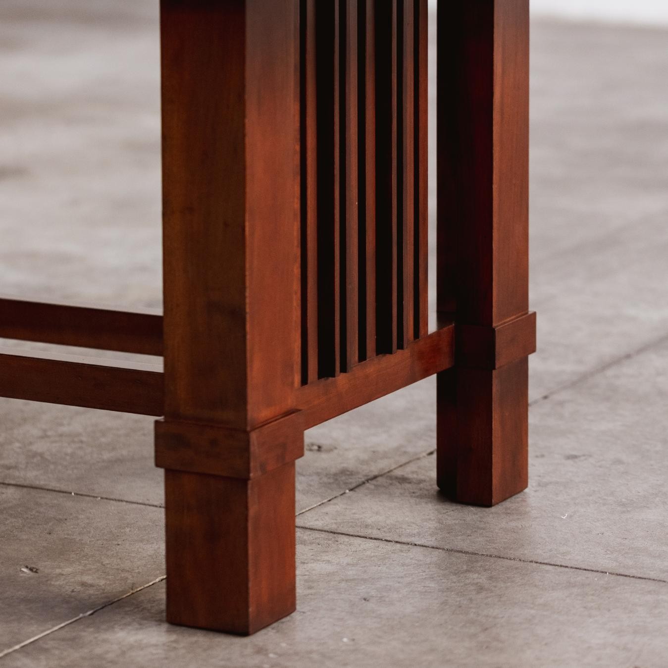 Frank Lloyd Wright “608 Taliesin” Dining Table for Cassina, walnut, 1925, 1925