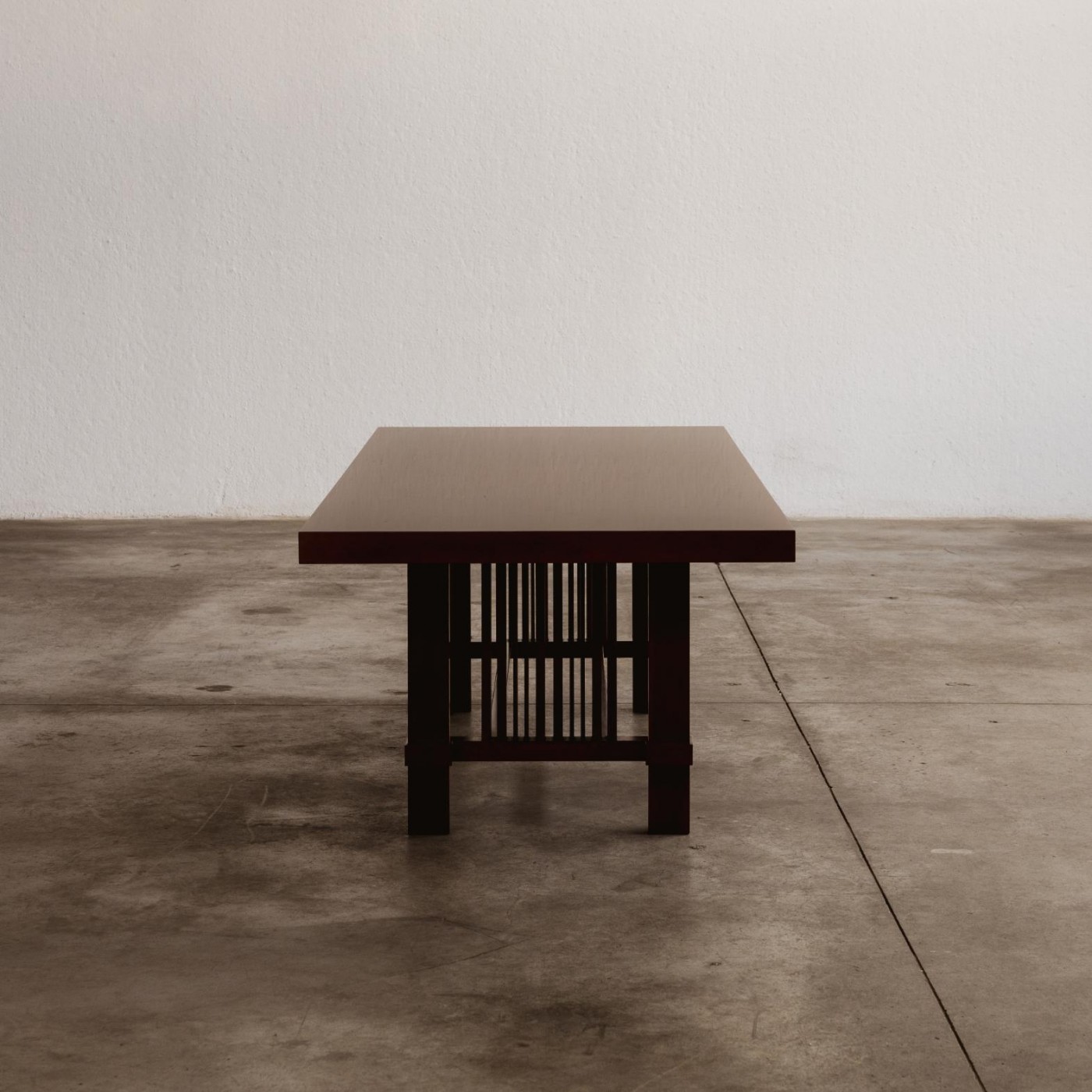 Frank Lloyd Wright “608 Taliesin” Dining Table for Cassina, walnut, 1925, 1925