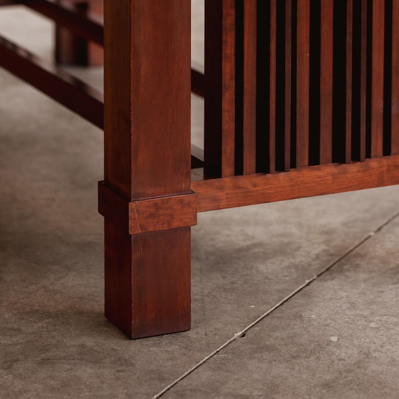 Frank Lloyd Wright “608 Taliesin” Dining Table for Cassina, walnut, 1925, 1925