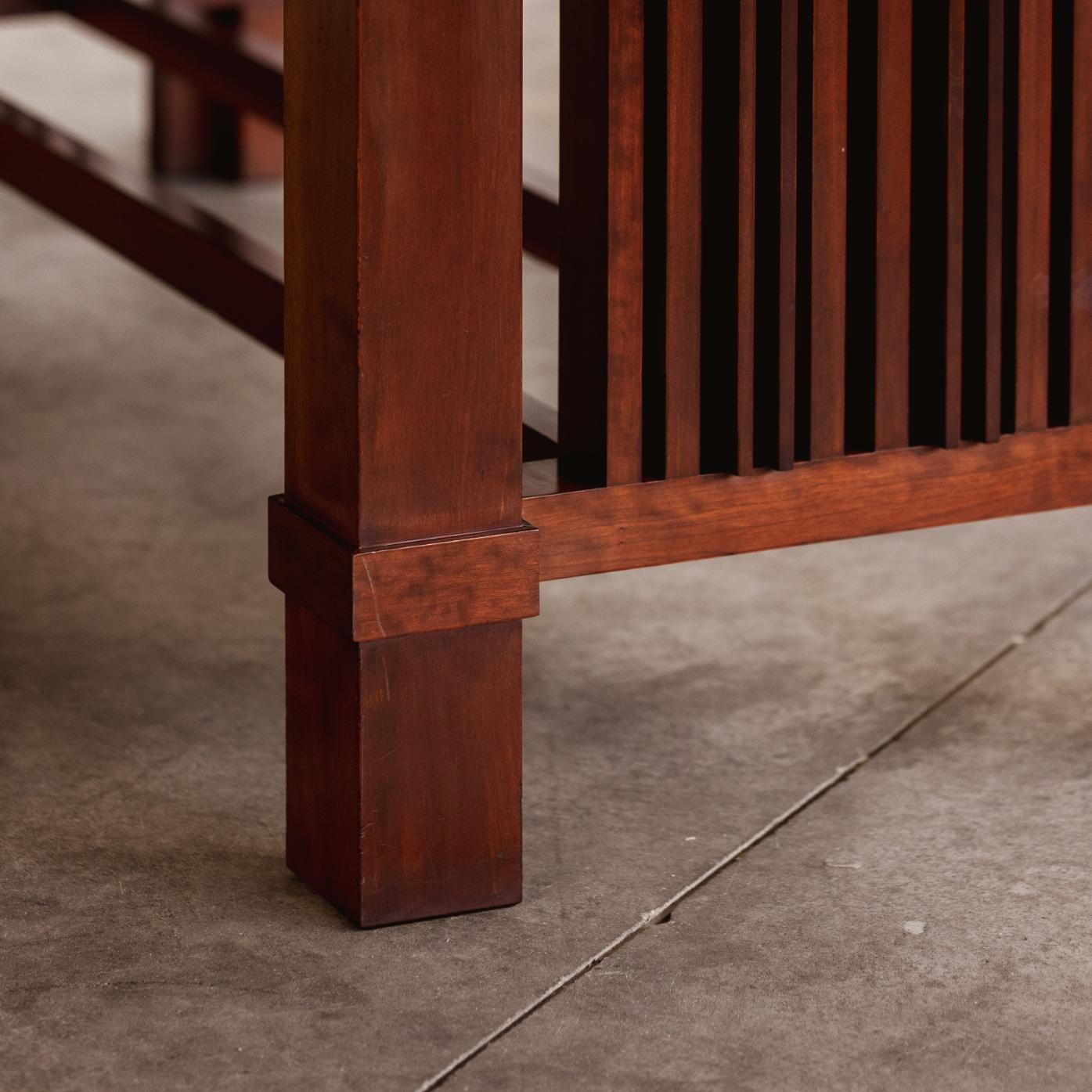 Frank Lloyd Wright “608 Taliesin” Dining Table for Cassina, walnut, 1925, 1925
