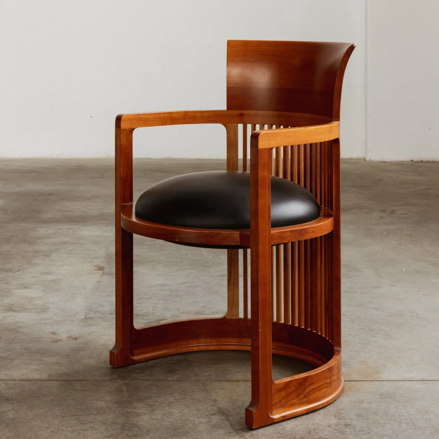 Frank Lloyd Wright "Barrel" Chairs for Cassina, 1937, Set of 6, 1937