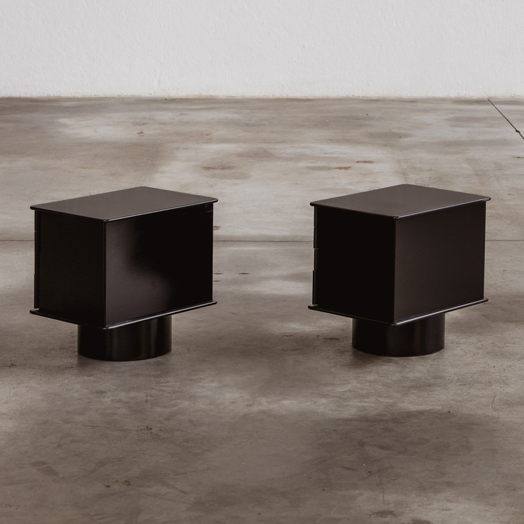 Gianfranco Frattini Nightstands for Bernini, 1965, Set of 2, Attributed, 1965