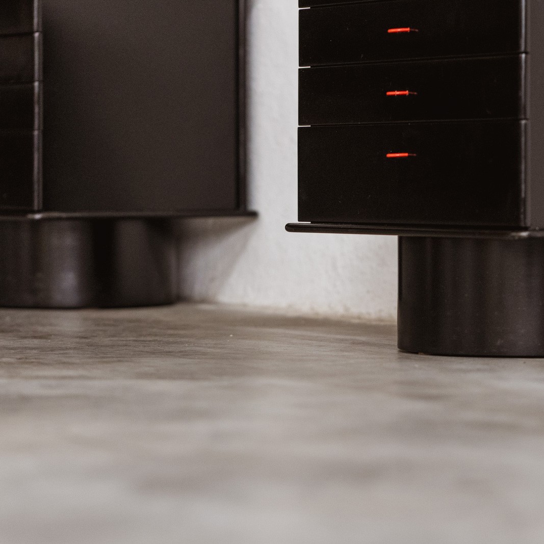 Gianfranco Frattini Nightstands for Bernini, 1965, Set of 2, Attributed, 1965