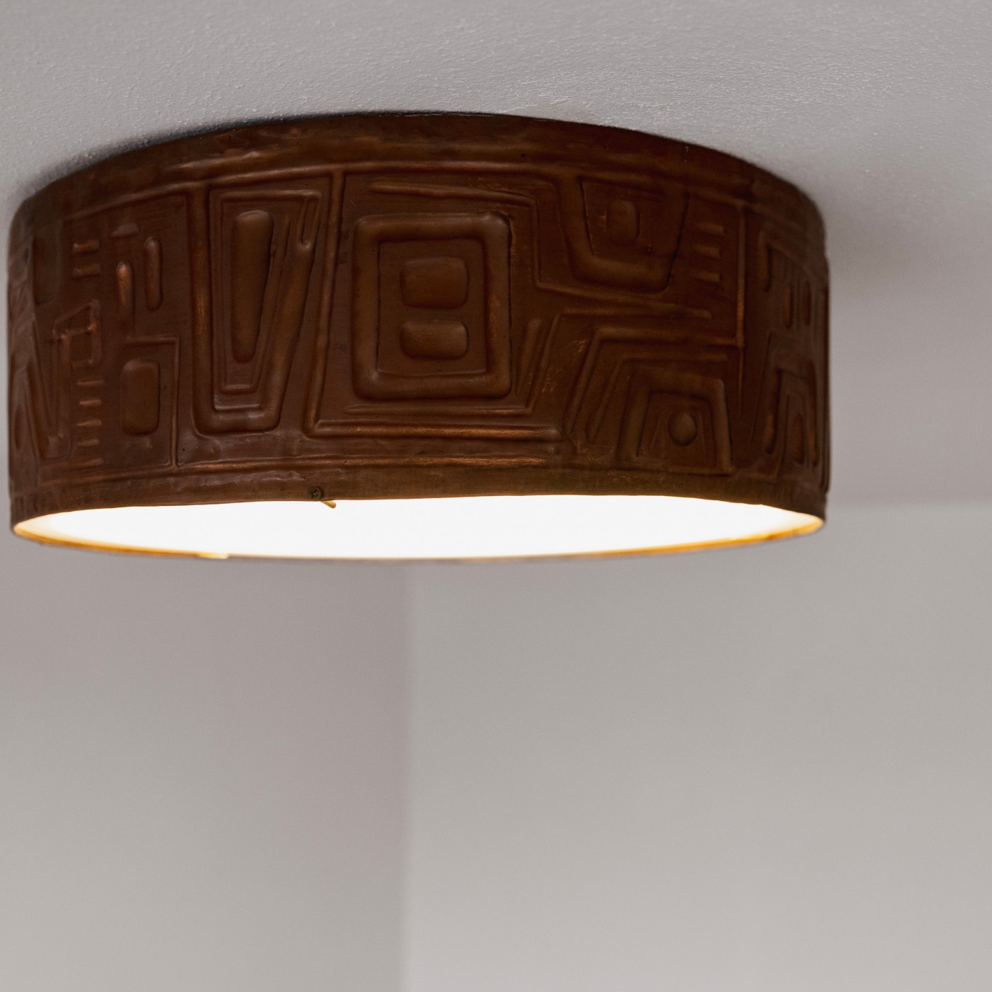 Gianni Pinna Ceiling Lamp, 1970s, 1970s