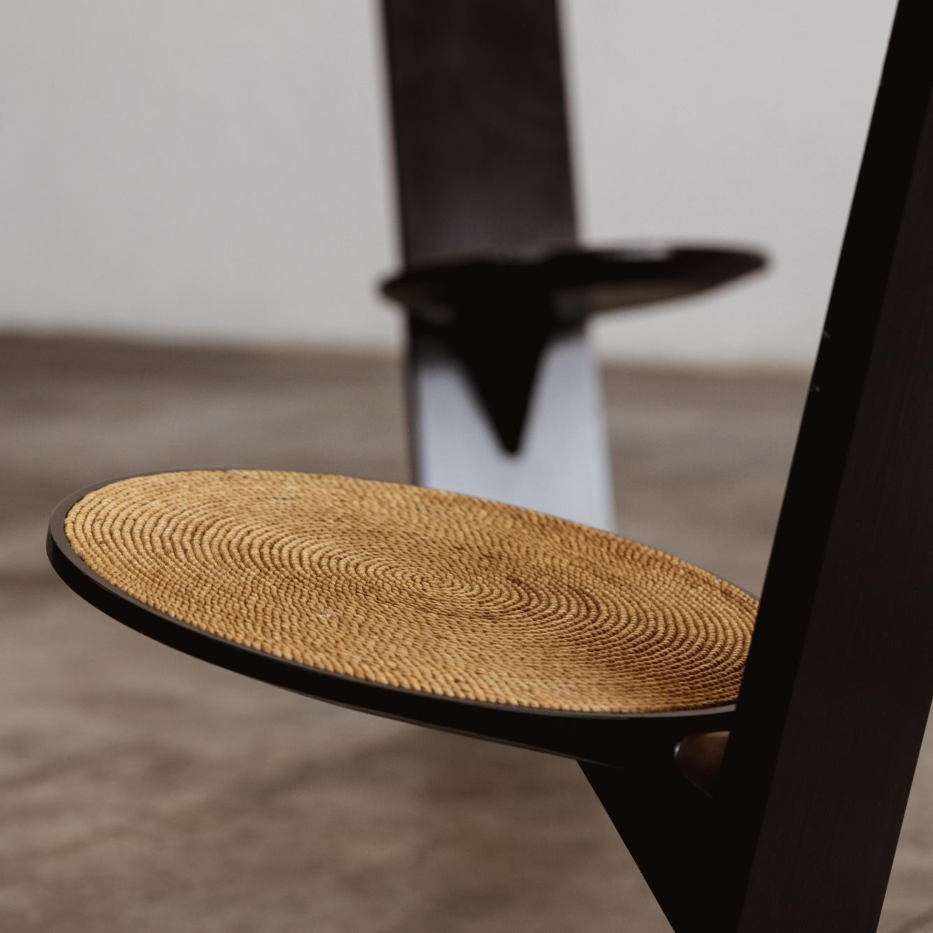 Gigi Sabadin “Pala” Dining Chair for Emme, 1973, Set of 8, 1973