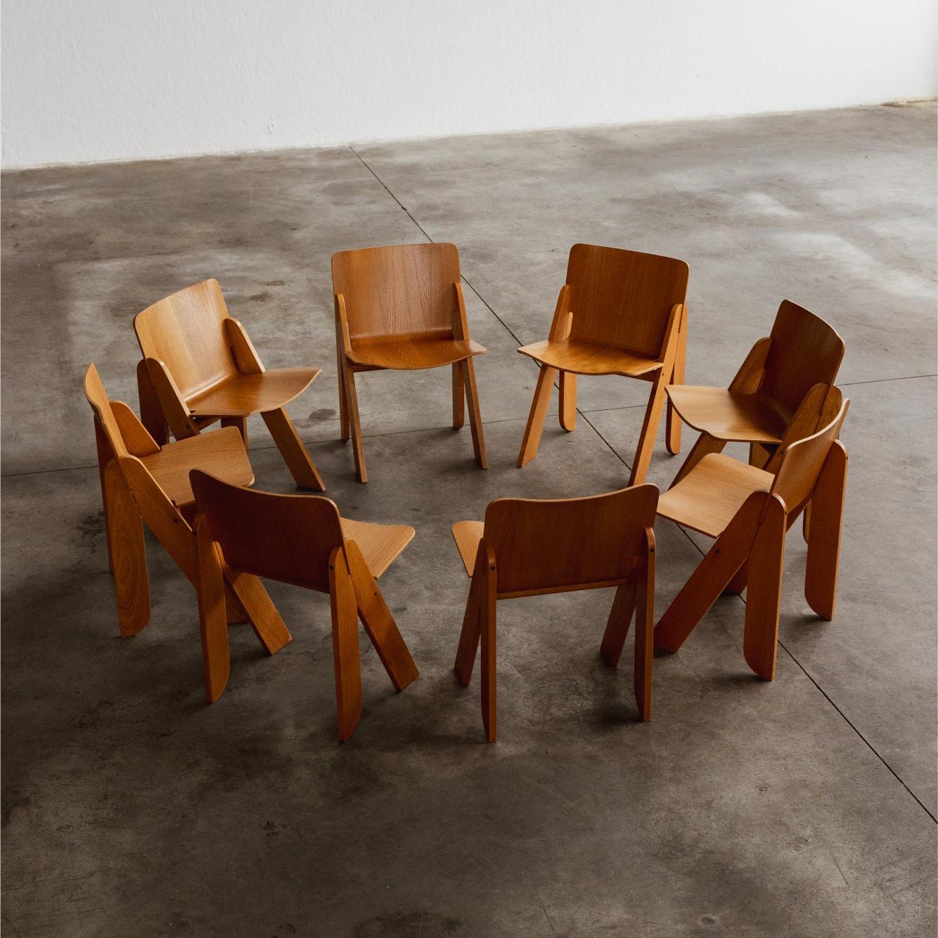 Gigi Sabadin “Peota” Dining Chairs, 1971, Set of 8, 1971