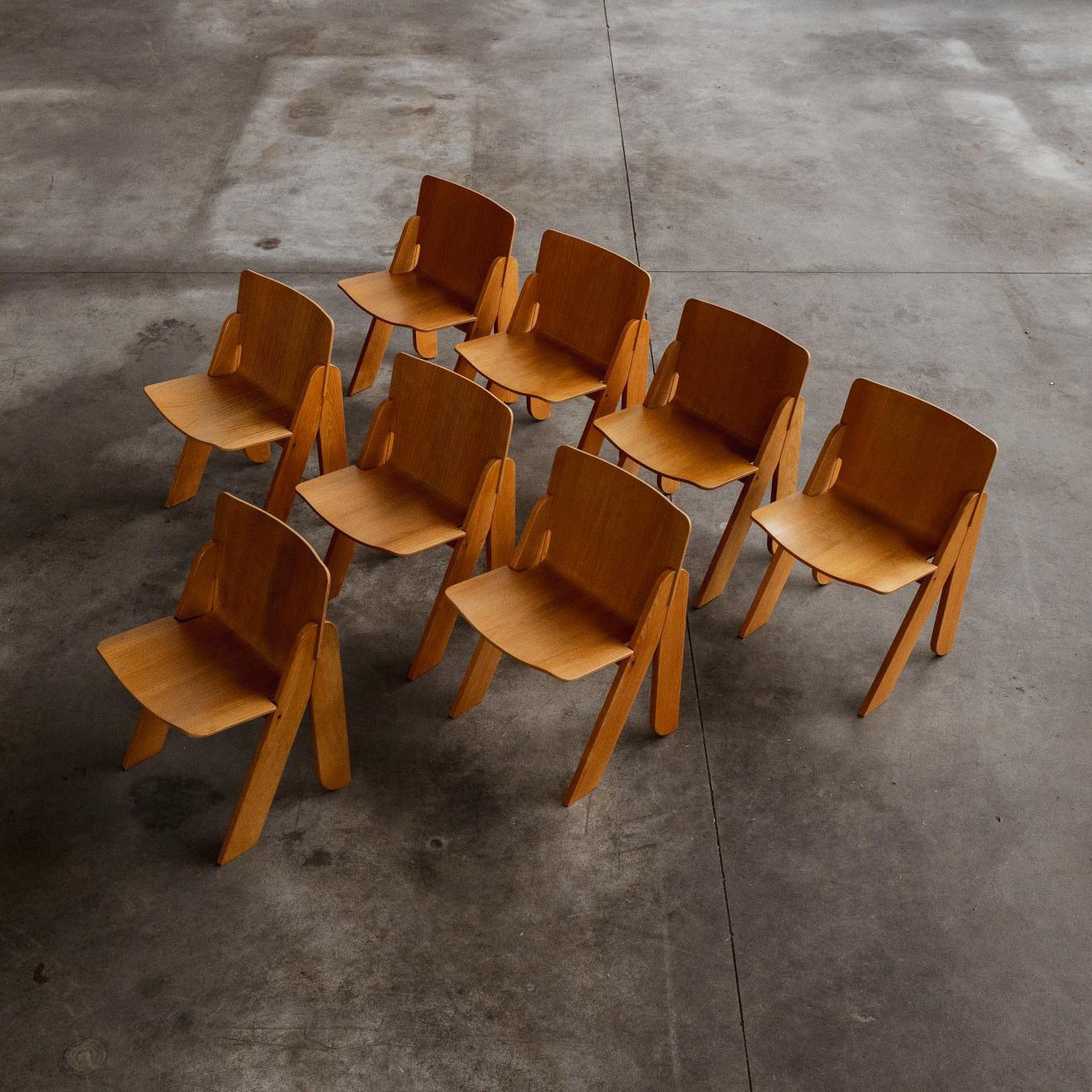 Gigi Sabadin “Peota” Dining Chairs, 1971, Set of 8, 1971
