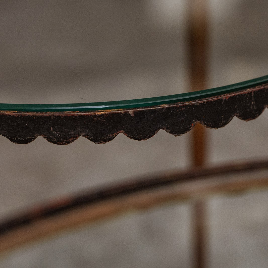 Gilbert Poillerat Art Deco Side Tables, 1940s, Set of 2, 1940s