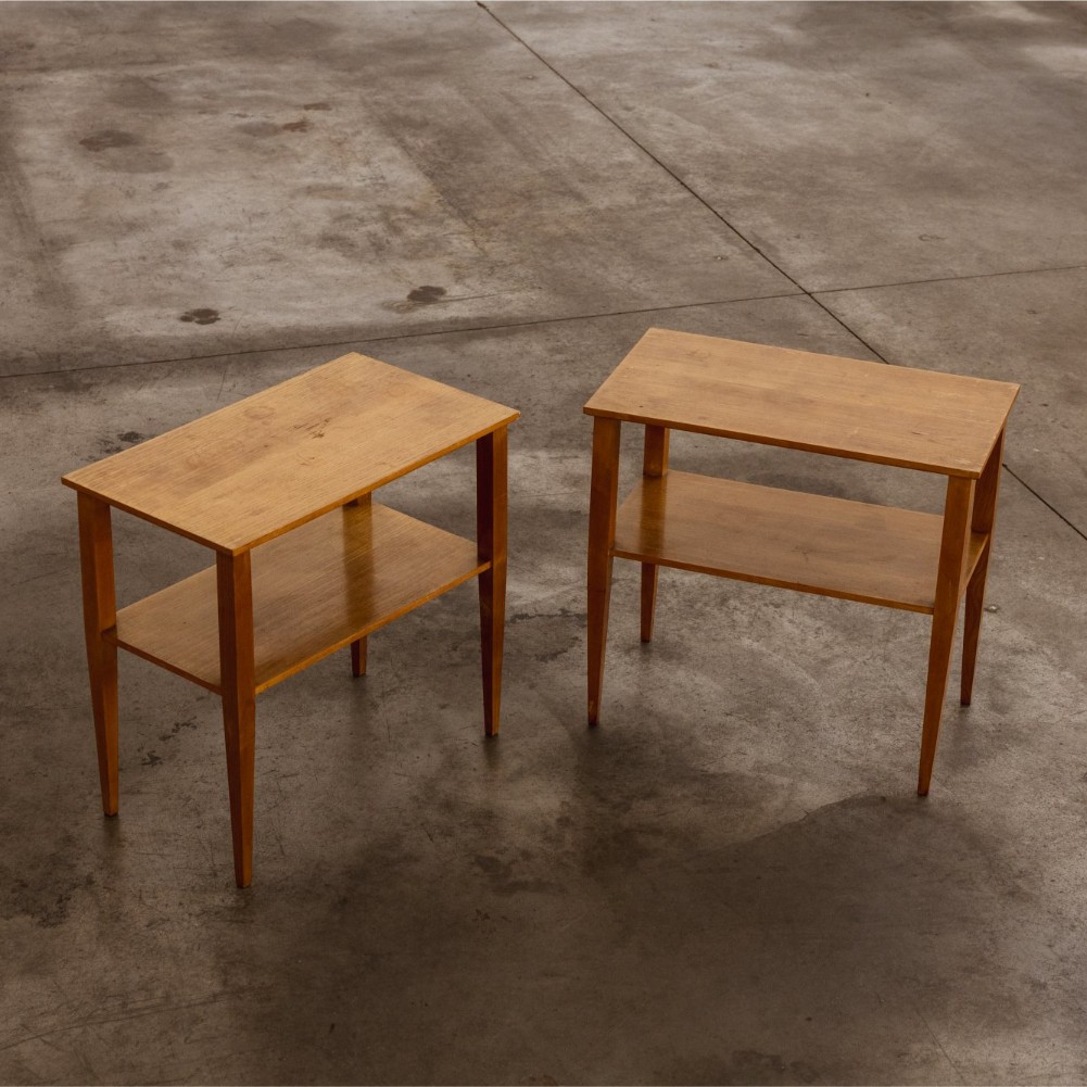 Gio Ponti Side Tables, 1950s, 1970s