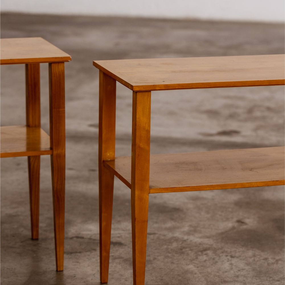 Gio Ponti Side Tables, 1950s, 1970s