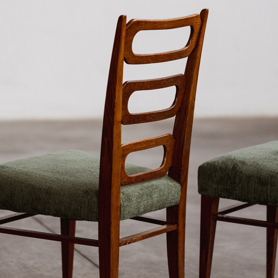 Gio Ponti & Emilio Lancia Chairs for Domus Nova, 1930, Set of 6, 1930