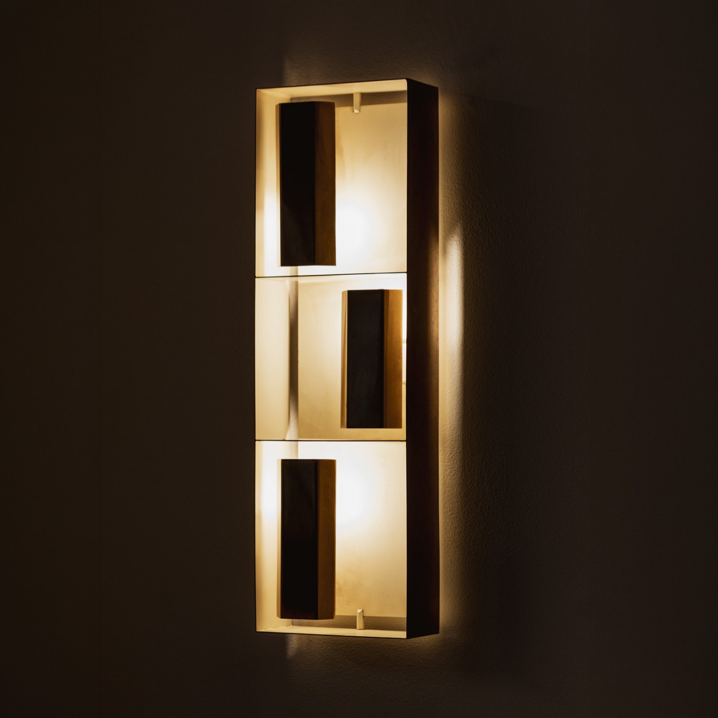 Gio Ponti 12664 “Finestra” Sconces for Arredoluce, Italy, 1957, Set of 2, 1957