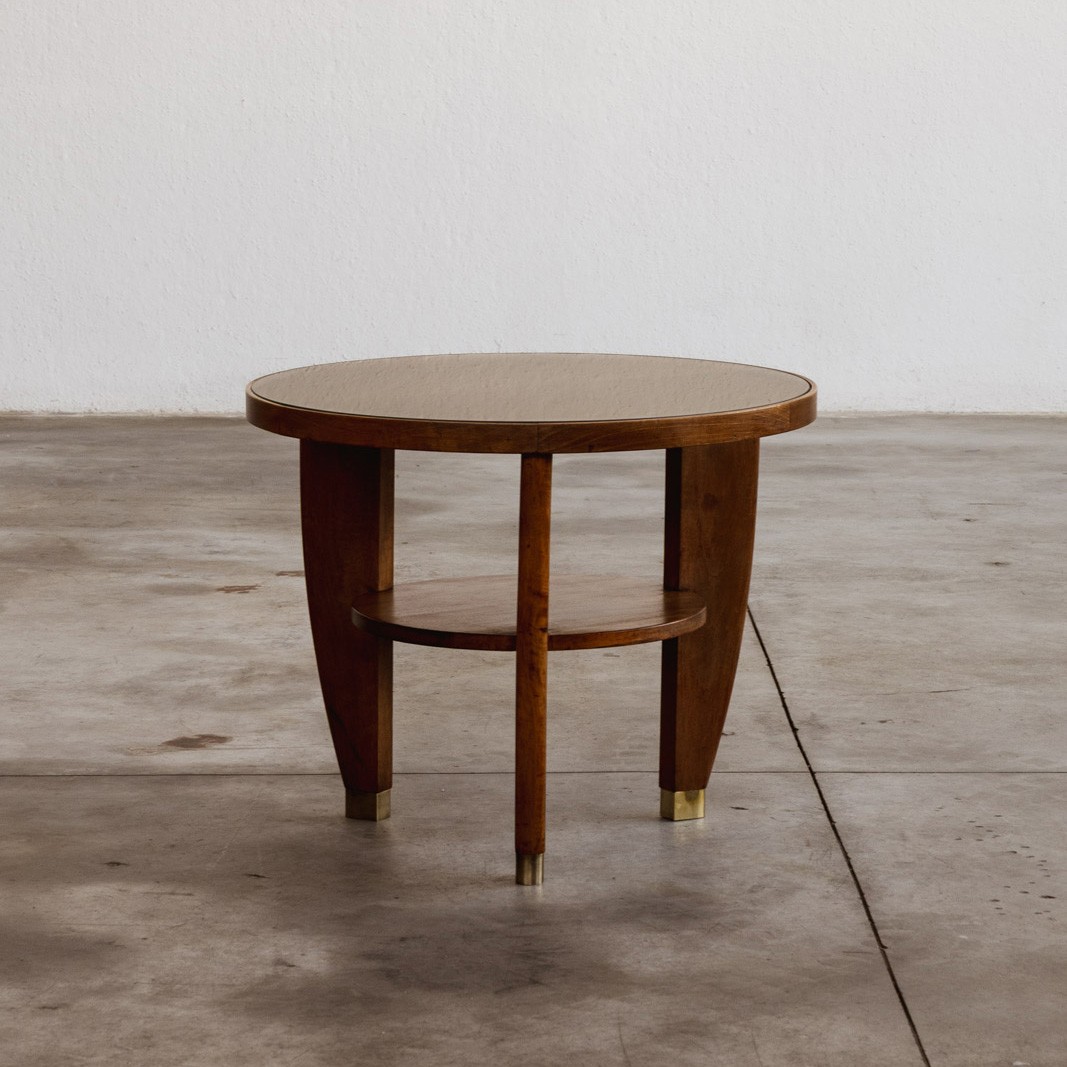 Gio Ponti Modernist Side Table, Italy, 1940s, Attributed, 1950s