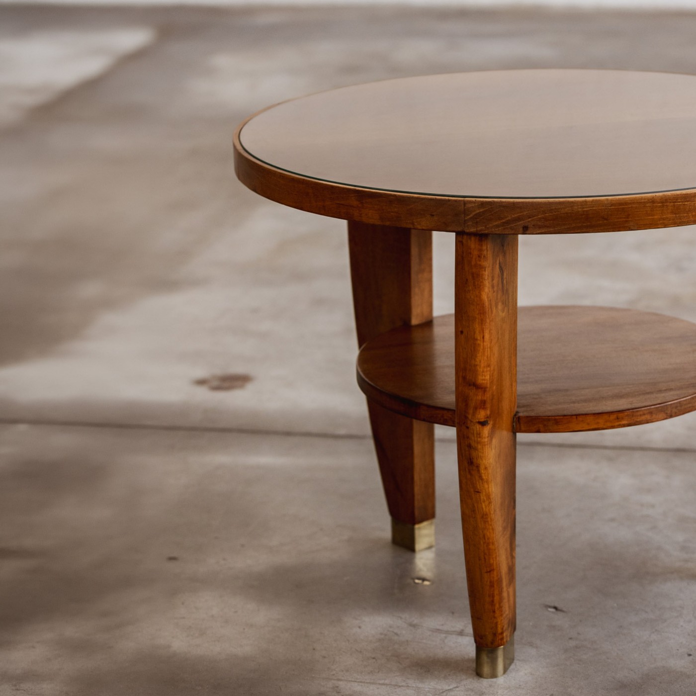 Gio Ponti Modernist Side Table, Italy, 1940s, Attributed, 1950s