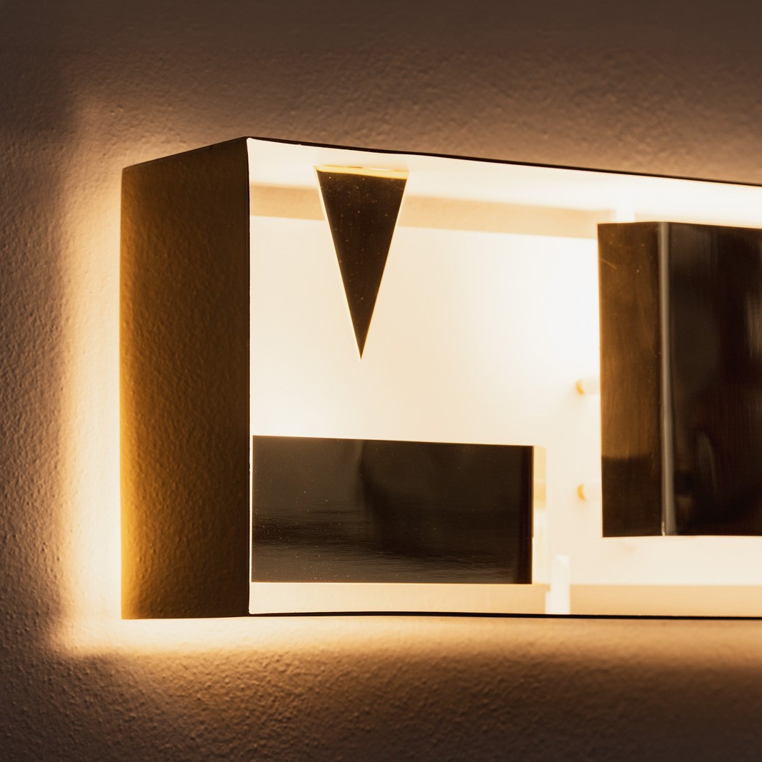 Gio Ponti "Quadro di Luce" Sconce for Pollice, 2013, 1957