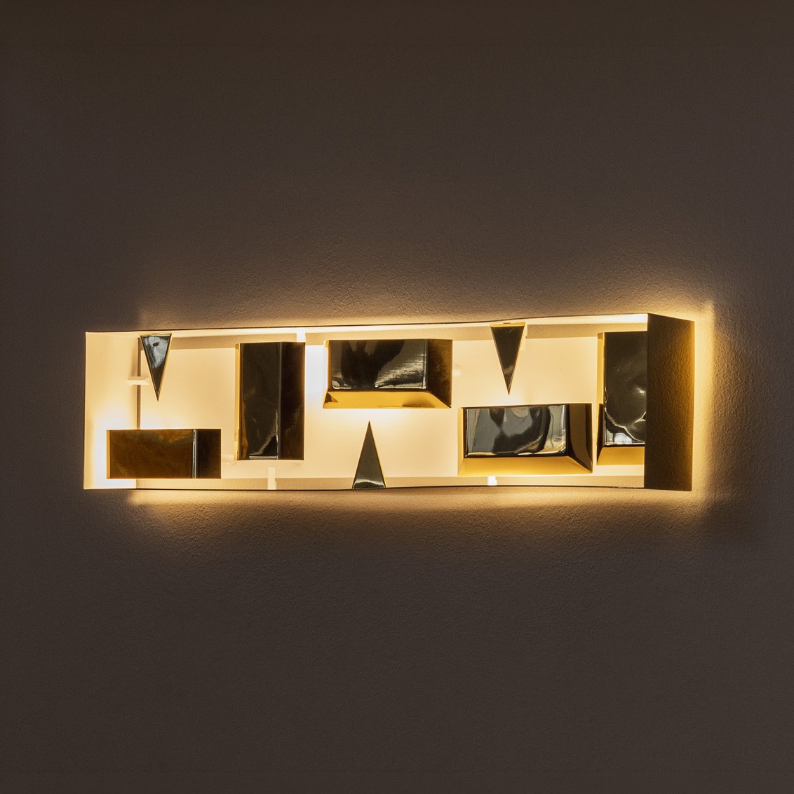 Gio Ponti "Quadro di Luce" Sconce for Pollice, 2013, 1957