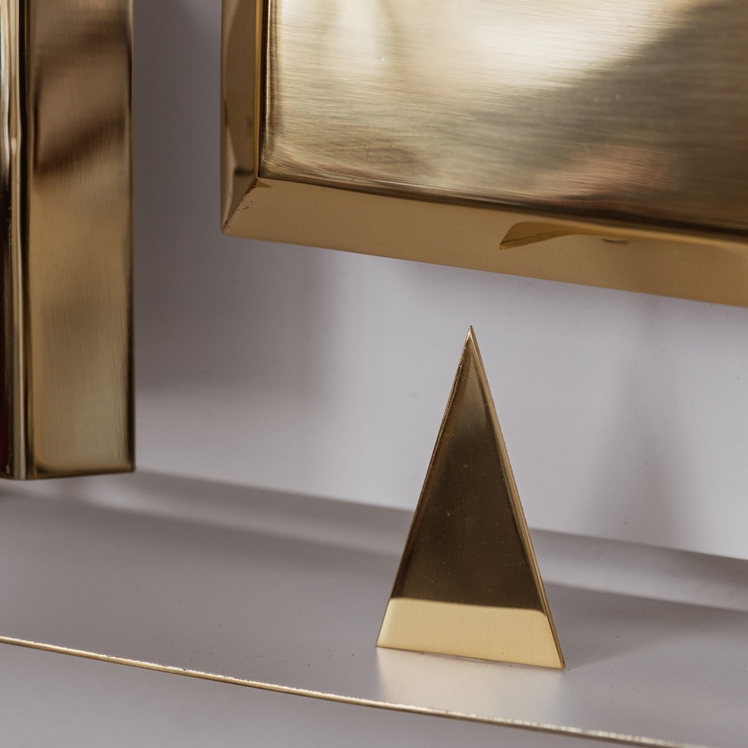 Gio Ponti "Quadro di Luce" Sconce for Pollice, 2013, 1957
