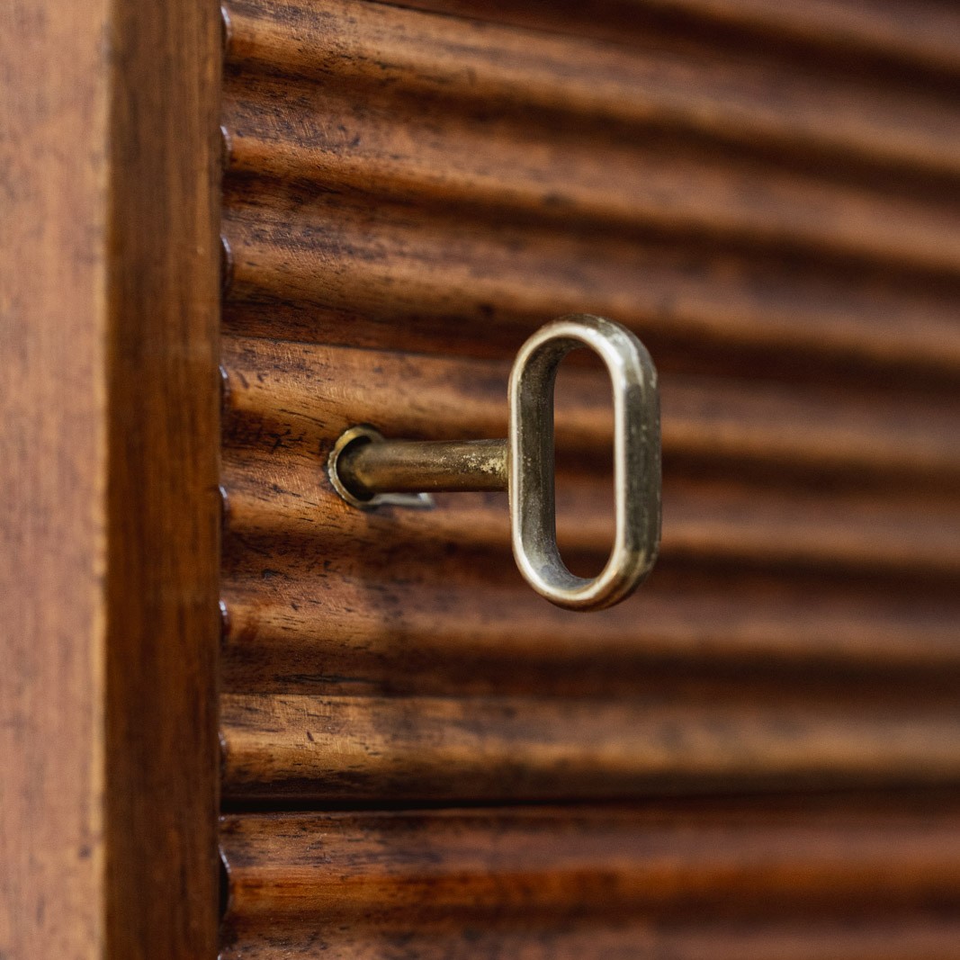 Gio Ponti Ribbed Sideboard, Italy, 1940s, 1940s