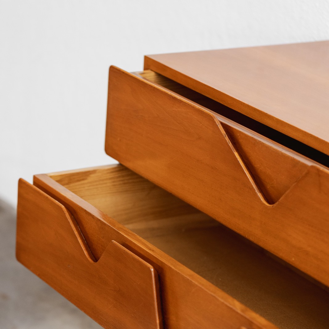 Gio Ponti Wall-Mounted Chest of Drawers for Hotel Royal of Naples, 1953, 1953