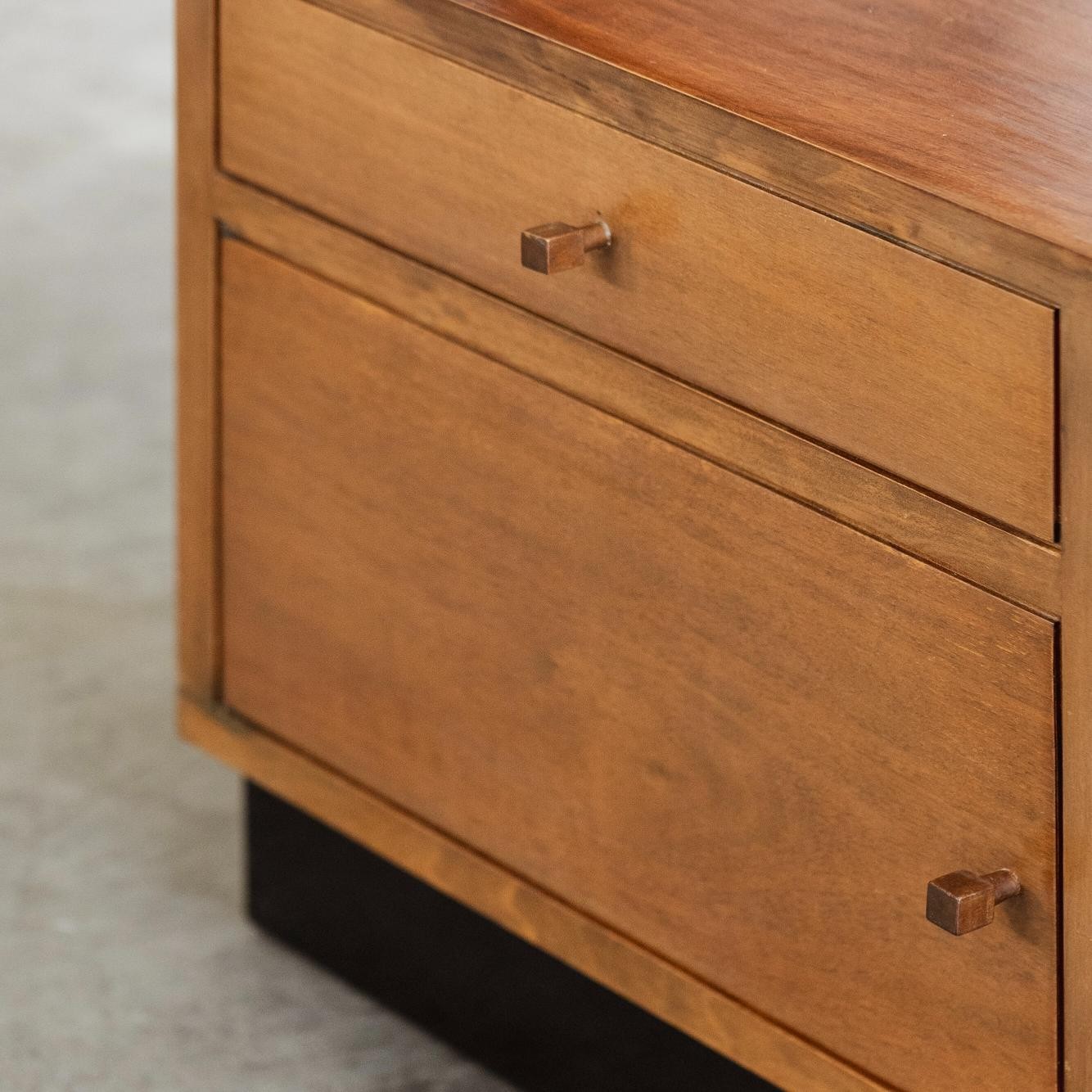 Giuseppe Pagano Pogatschnig Rationalist Nightstands, 1938, set of 2, 1938