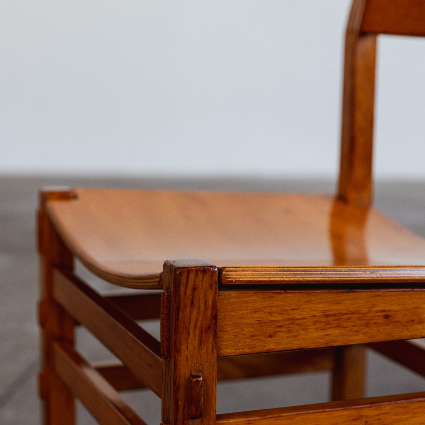 Giuseppe Rivadossi Dining Chairs for Officina Rivadossi, 1980, Set of 6, 1980