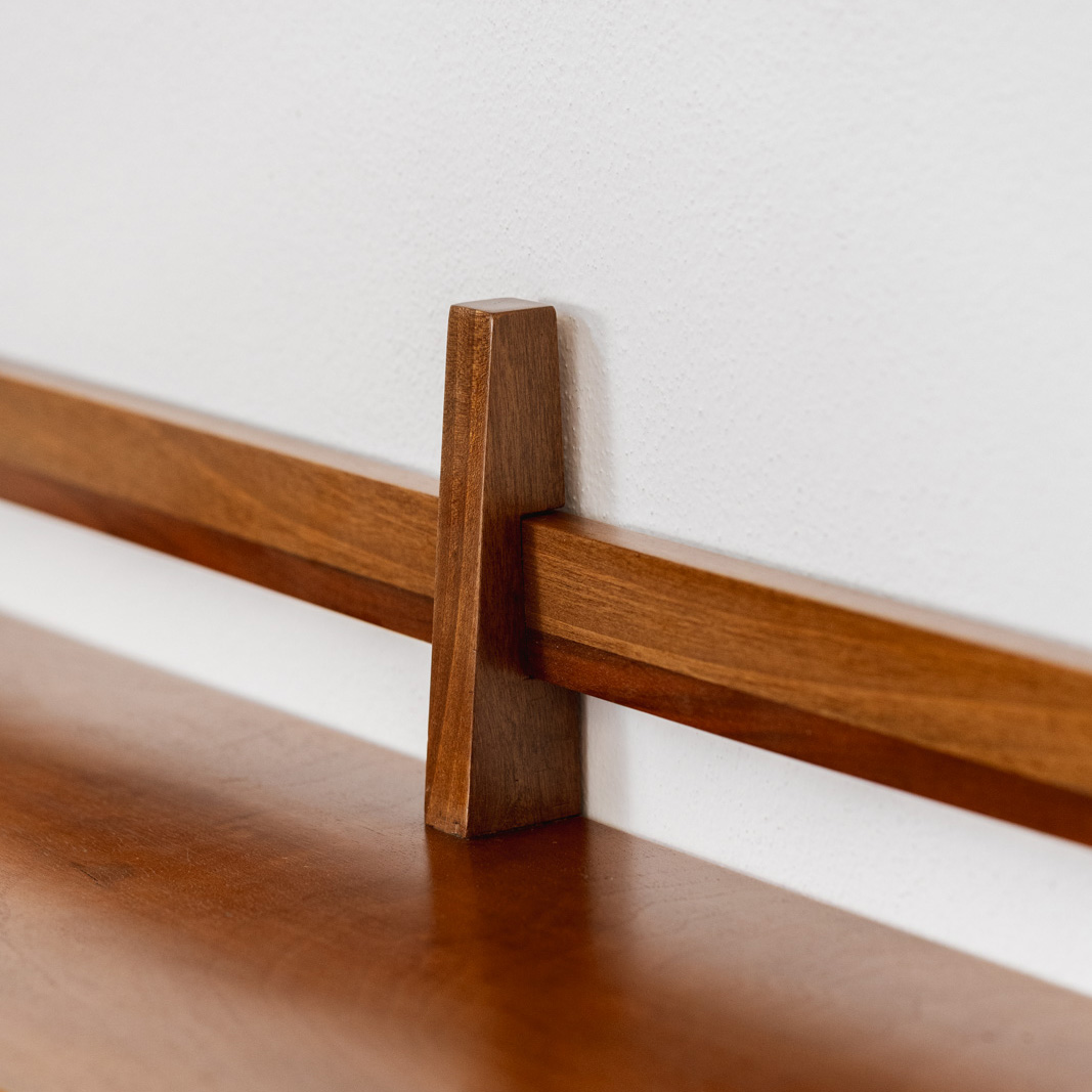 Guglielmo Ulrich Wall Mounted Console for S.A.F.F.A. Milano, 1960s, 1960s