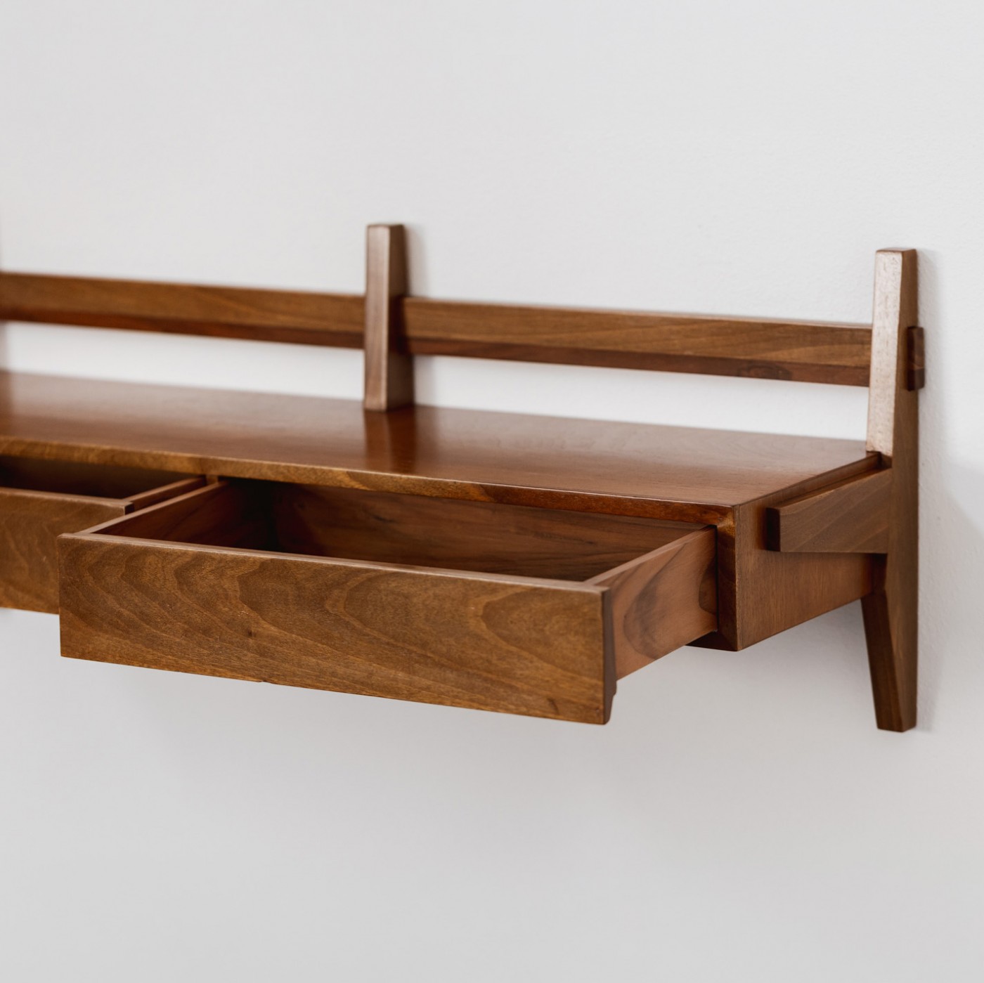 Guglielmo Ulrich Wall Mounted Console for S.A.F.F.A. Milano, 1960s, 1960s