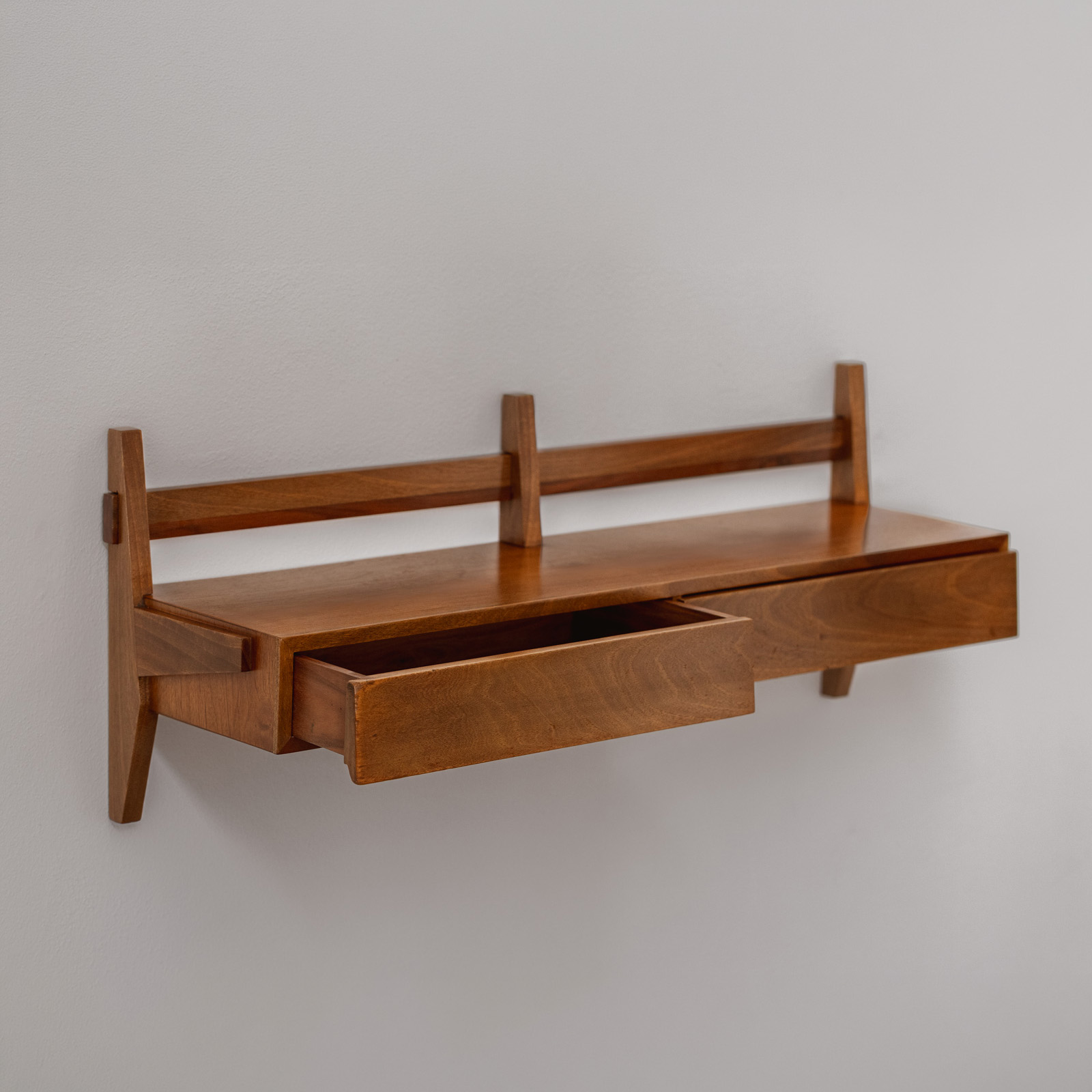 Guglielmo Ulrich Wall Mounted Console for S.A.F.F.A. Milano, 1960s, 1960s