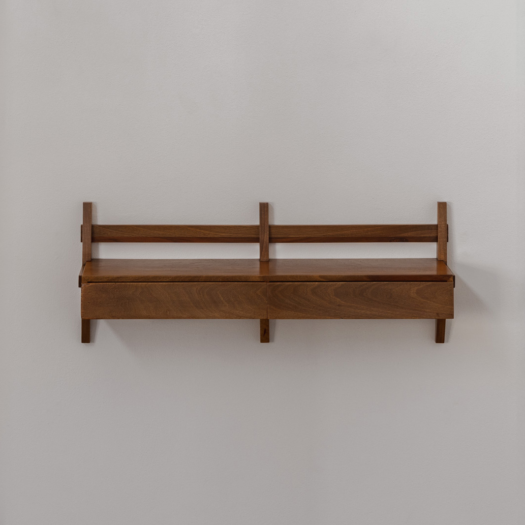 Guglielmo Ulrich Wall Mounted Console for S.A.F.F.A. Milano, 1960s, 1960s