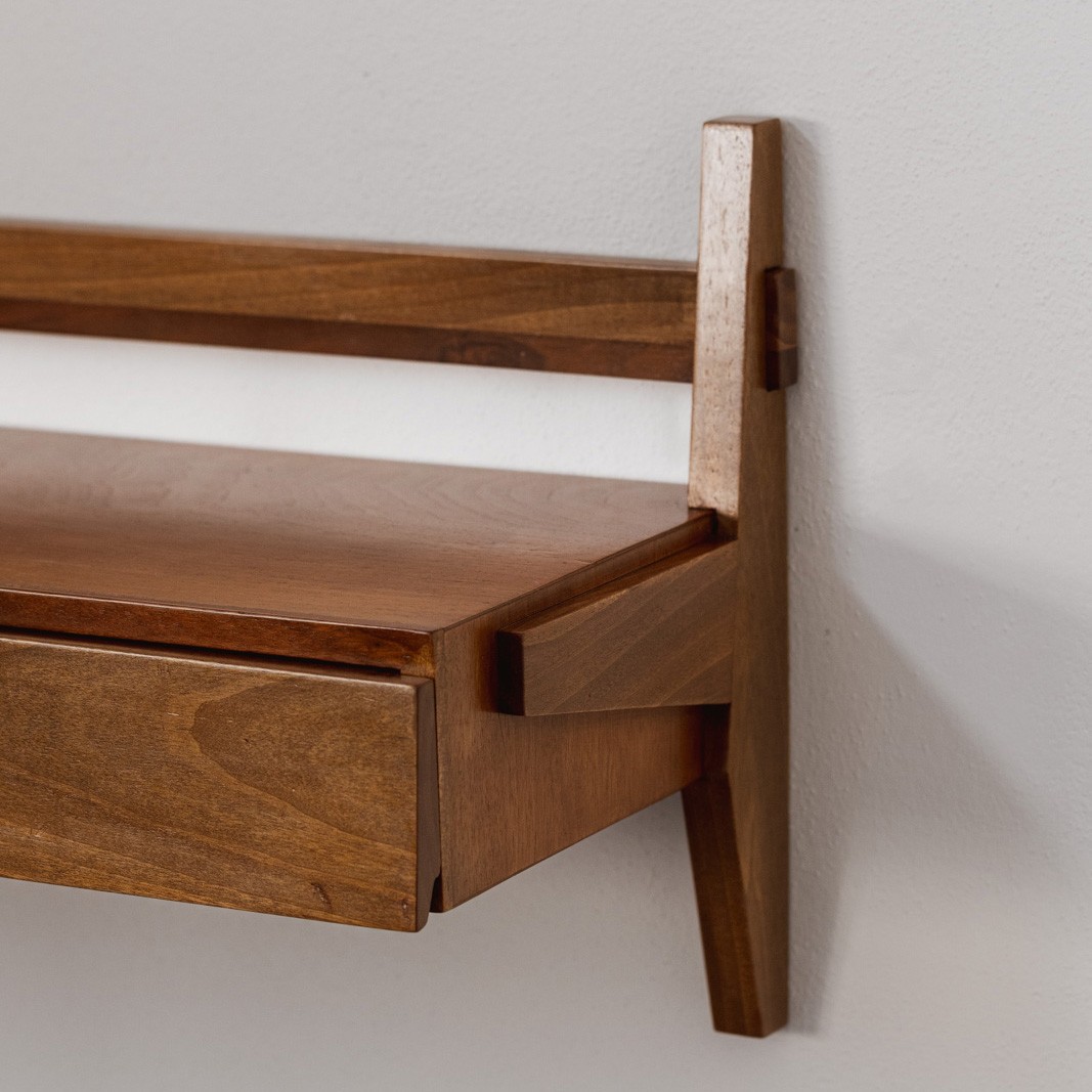Guglielmo Ulrich Wall Mounted Console for S.A.F.F.A. Milano, 1960s, 1960s