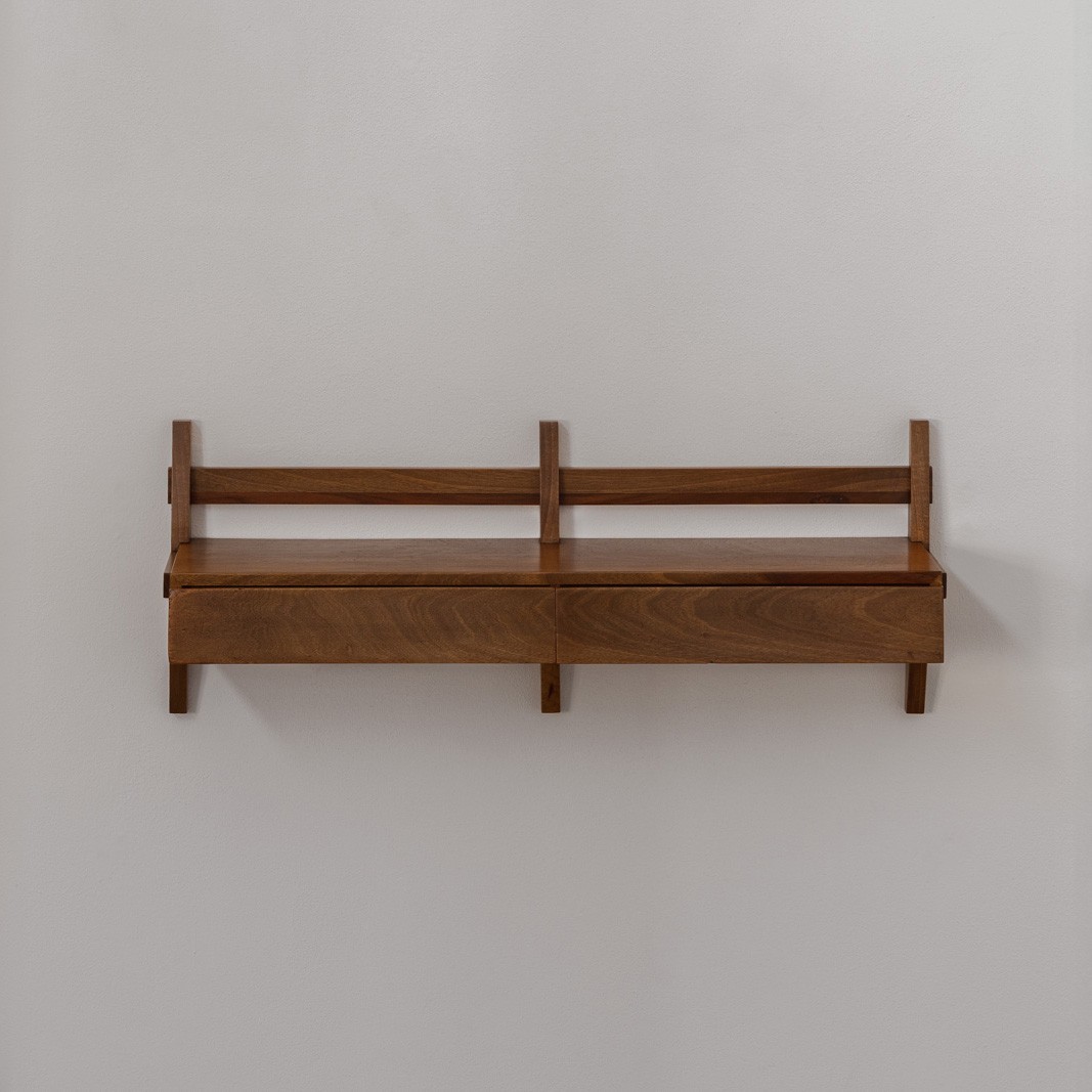 Guglielmo Ulrich Wall Mounted Console for S.A.F.F.A. Milano, 1960s, 1960s