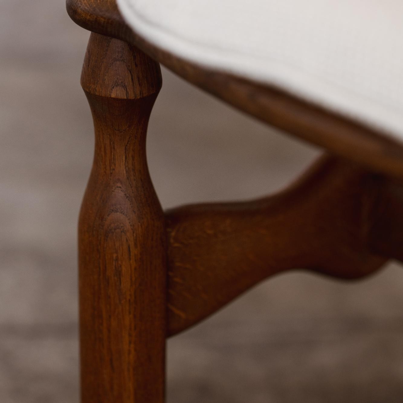 Guillerme et Chambron “Charlotte” Dining Chairs for Votre Maison, 1966, Set of 6, 1960s