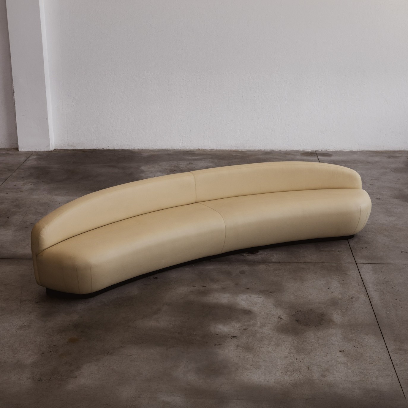 Italian Large Curved Sofa, 2010, 2010