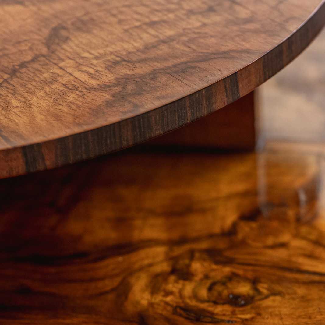 Italian Two-Tier Art Deco Side Table, 1930s, 1930s