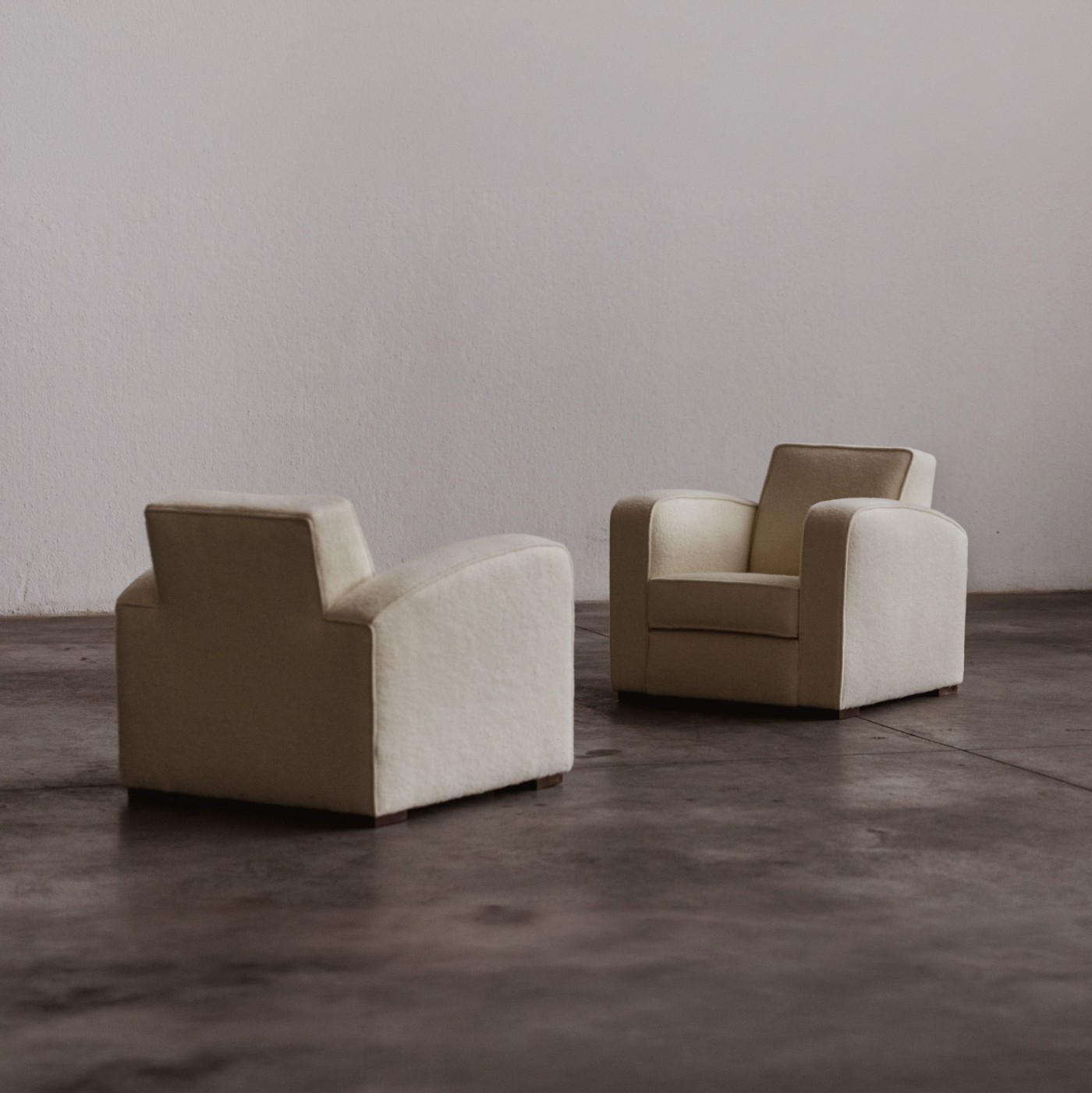 Jacques Adnet Club Armchairs, France, 1936, Set of 2, 1936