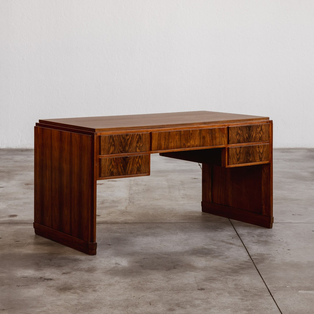 Jacques Adnet Directional Office Desk, 1948, 1948