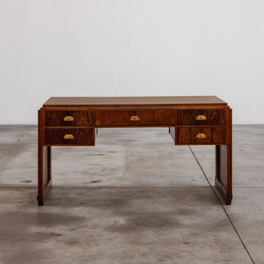 Jacques Adnet Office Desk, 1948, 1948