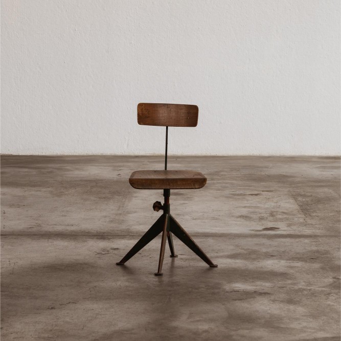 Jean Prouvé Swivel Office Chair, 1928, 1928