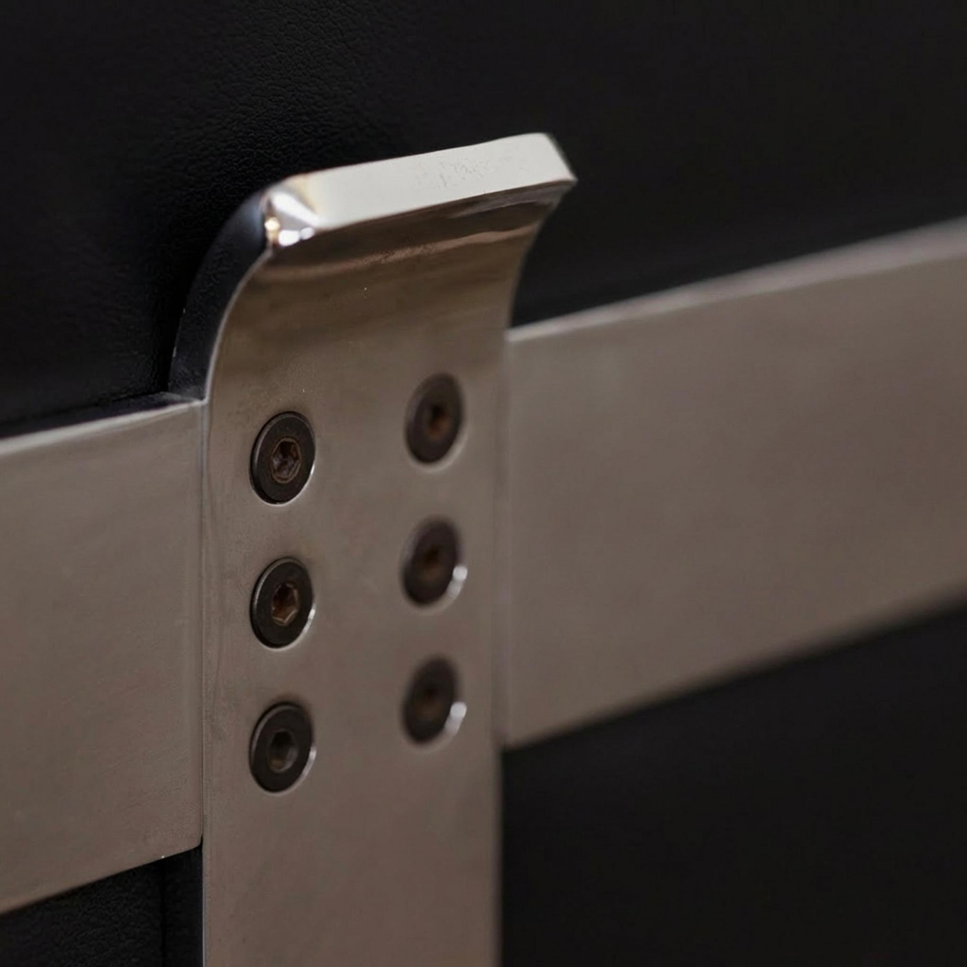 Kazuhide Takahama Three-seater Sofa for Simon Gavina, Black Leather, 1965, 1965