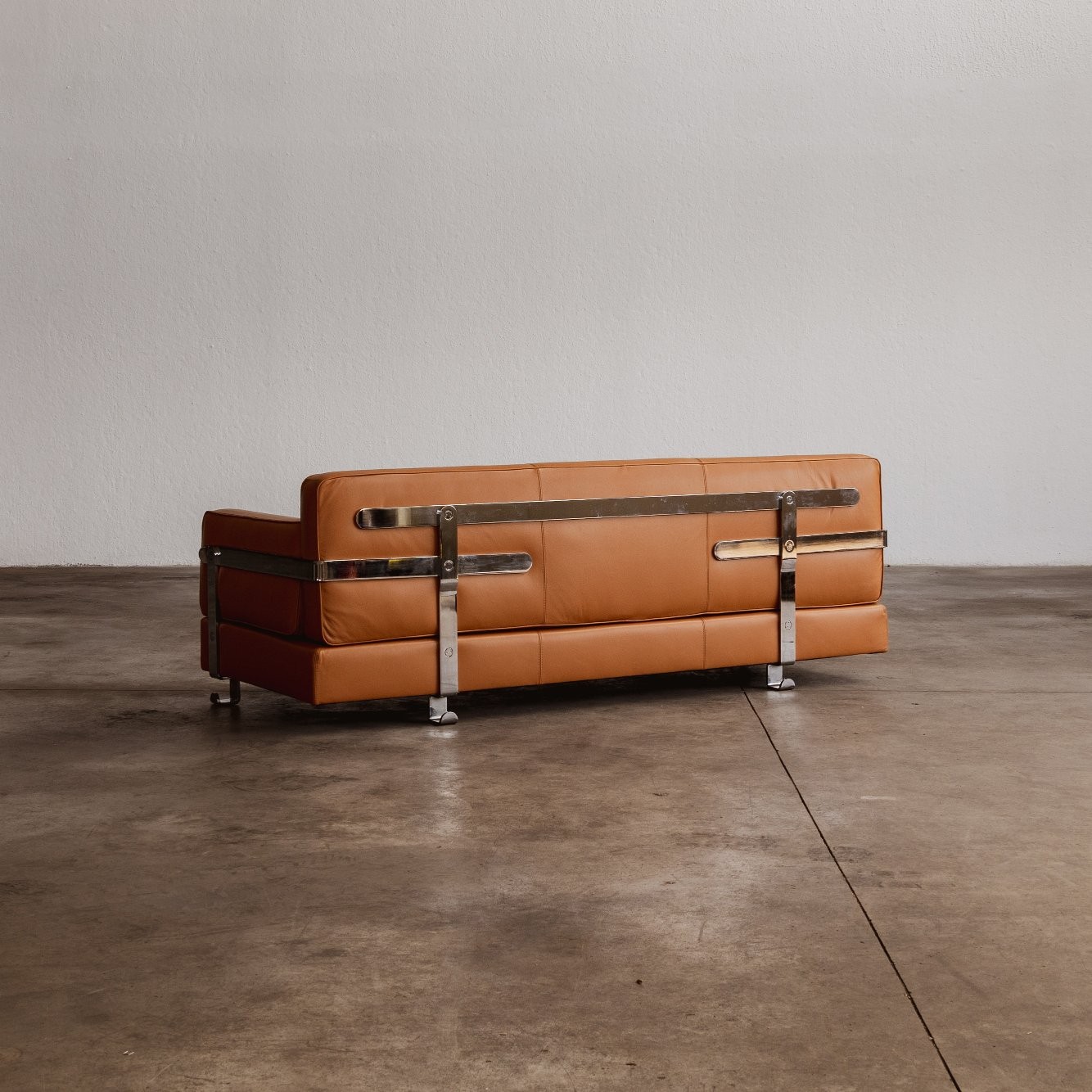 Luigi Caccia Dominioni P11 “Fasce Cromate” Sofa for Azucena, 1963, 1963