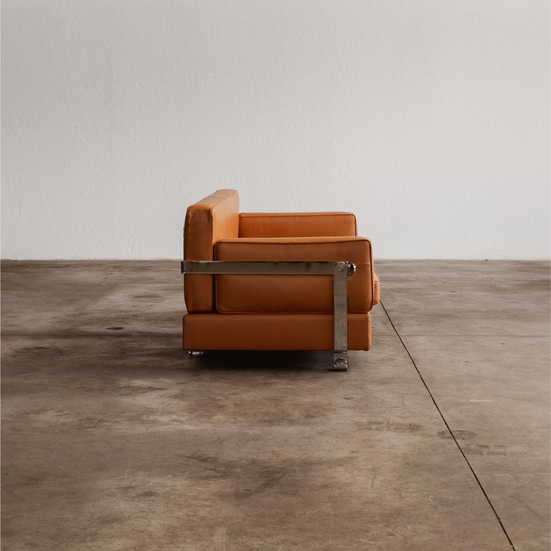 Luigi Caccia Dominioni P11 “Fasce Cromate” Sofa for Azucena, 1963, 1963