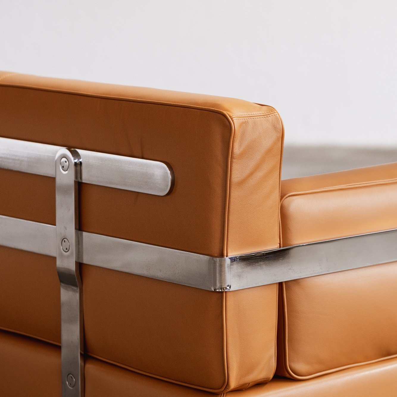 Luigi Caccia Dominioni P11 “Fasce Cromate” Sofa for Azucena, 1963, 1963