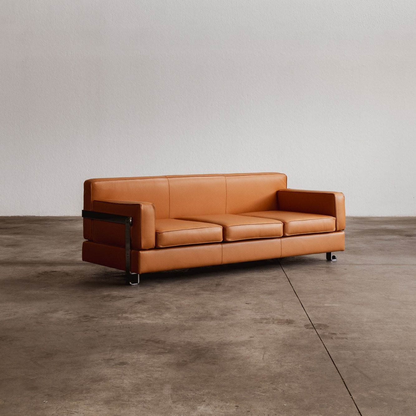 Luigi Caccia Dominioni P11 “Fasce Cromate” Sofa for Azucena, 1963, 1963