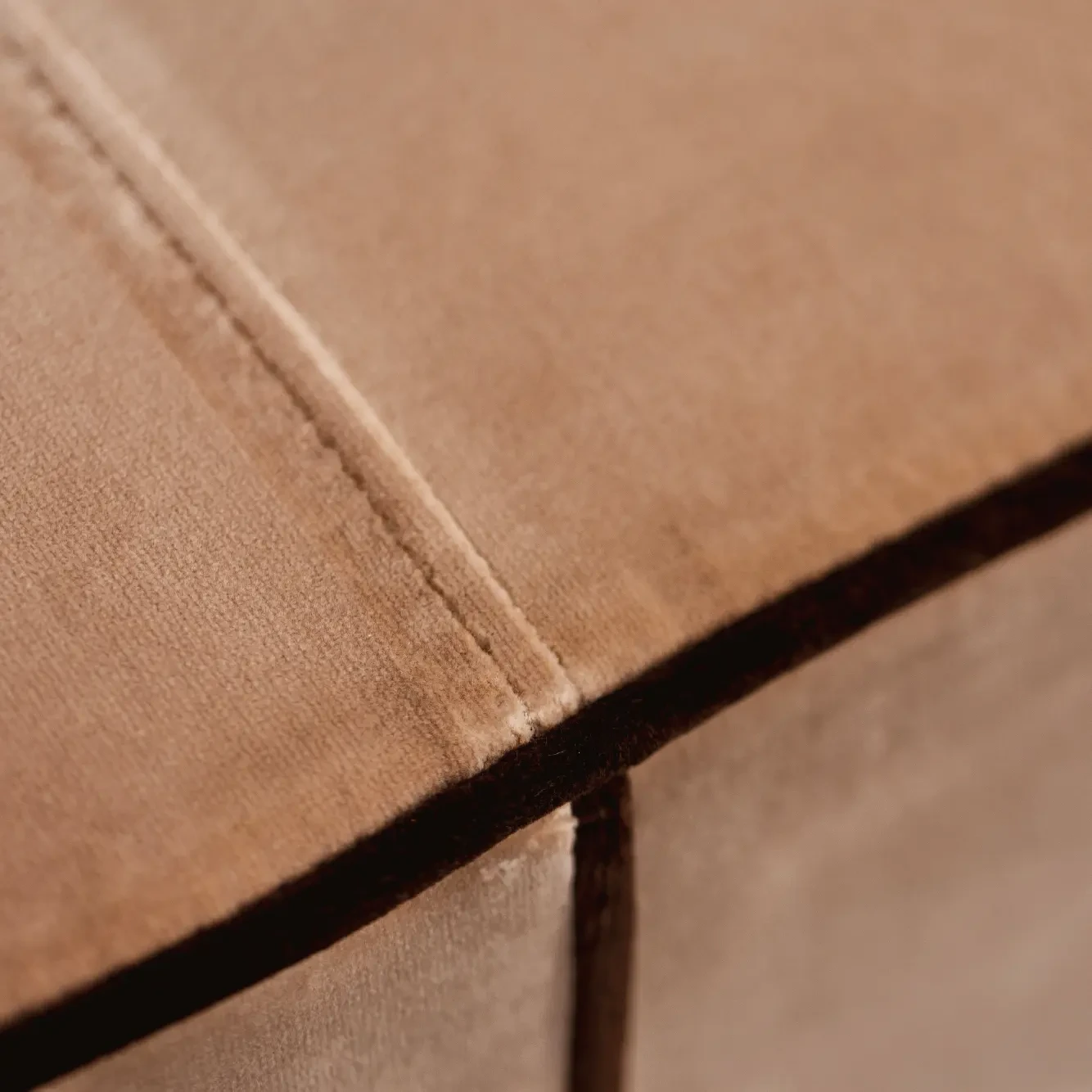 Marco Zanuso "Square" Sofa for Arflex, camel velvet, 1962, 1962