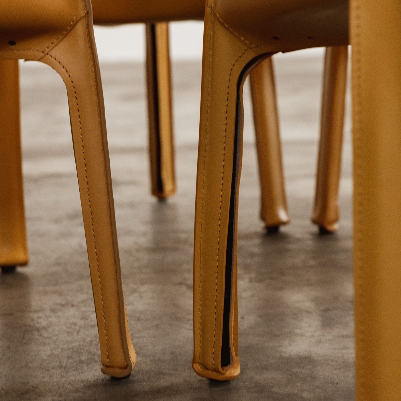Mario Bellini "CAB 413" Dining Chairs for Cassina, 1977, Set of 8, 1977