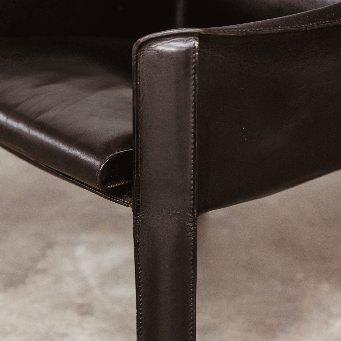 Mario Bellini “CAB” 414 Dining Chairs for Cassina, 1977, 1977