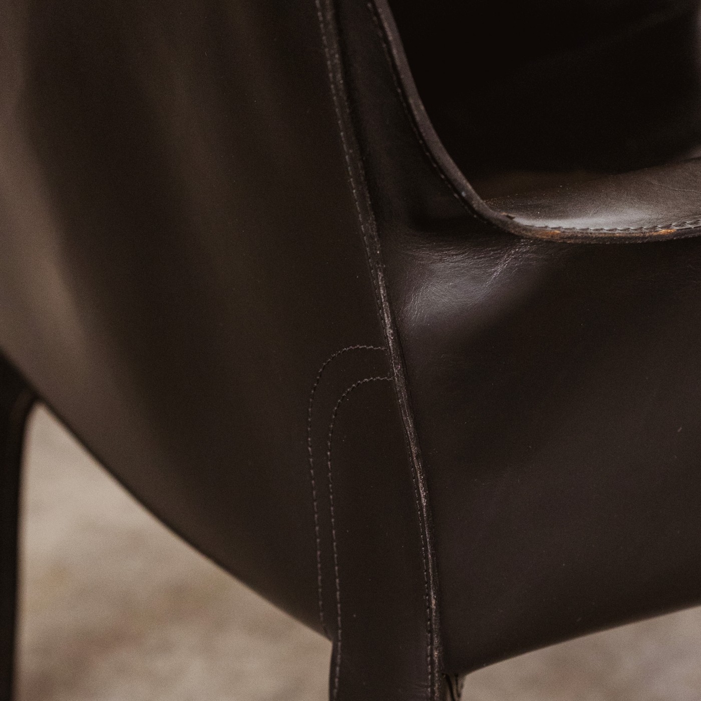 Mario Bellini “CAB” 414 Dining Chairs for Cassina, 1977, 1977